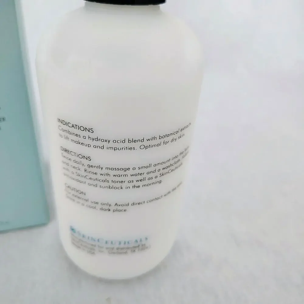 Skinceuticals Cleansing Cream Exfoliating Normal Dry Skin 8.0 oz. NEW